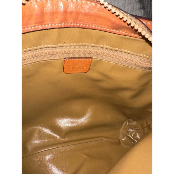 Celine Beige Brown Monogram Canvas Crossbody Bag - Picture 9 of 11